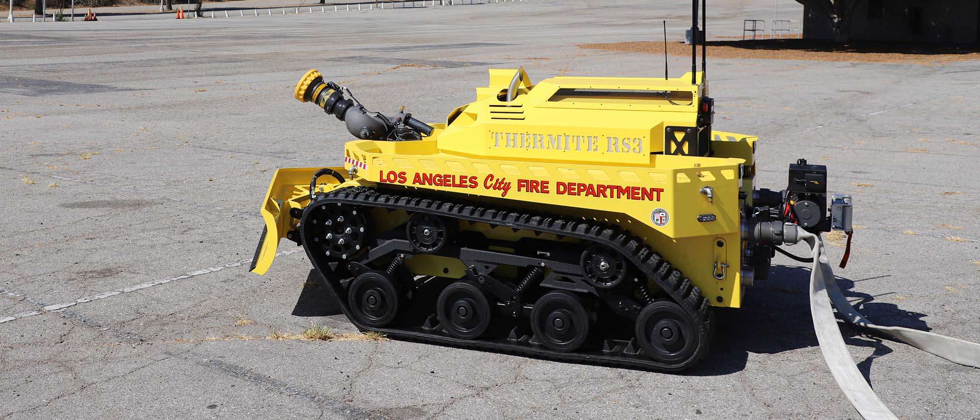 Thermite in a parking lot