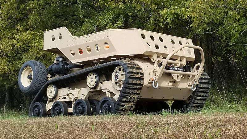 Small ground robotic vehicle