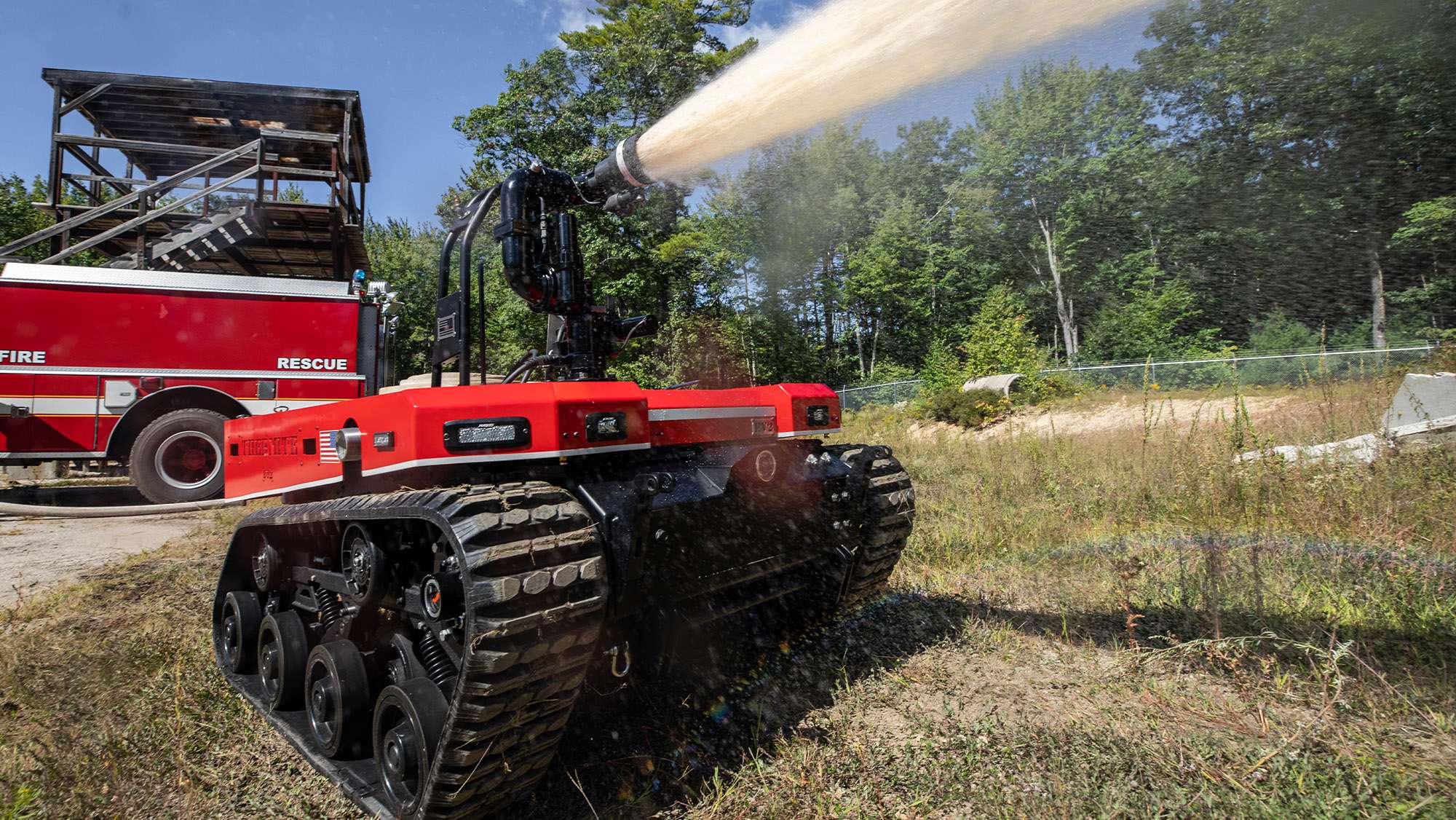 Mayday_Firefighter_Robot