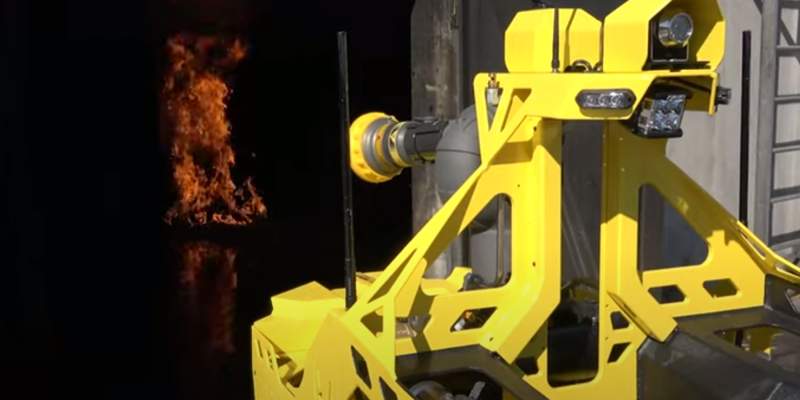 Howe & Howe and Texas A&M Engineering Extension Service train first responders with Thermite® firefighting robot